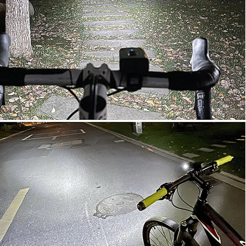 Feu Avant De Vélo LED Type-C, Phare De Vélo Rechargeable, Pour Vtt, Vélo De Route, Facile À Installer, Accessoires De Cyclisme